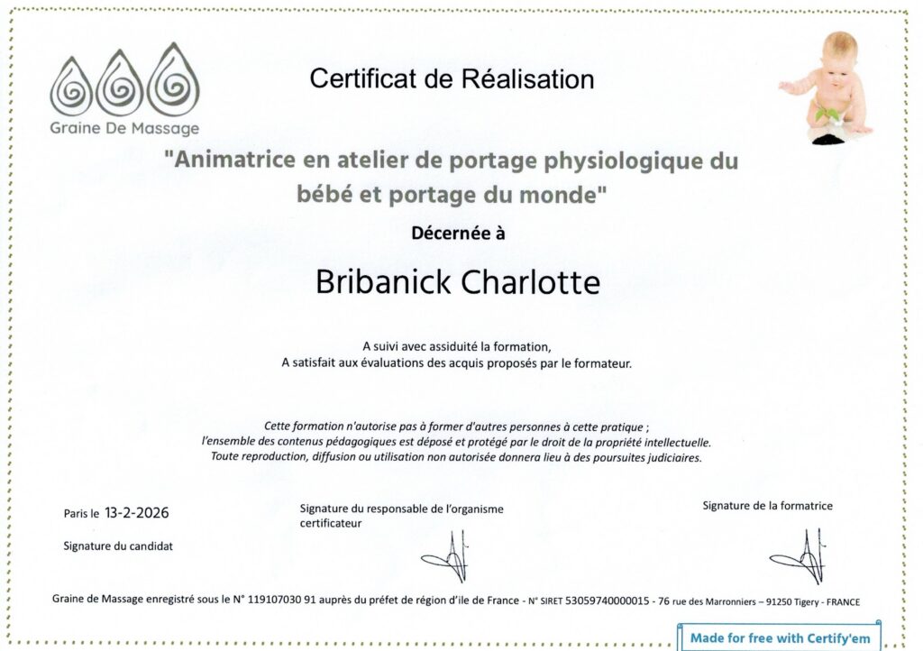 portage physiologique
